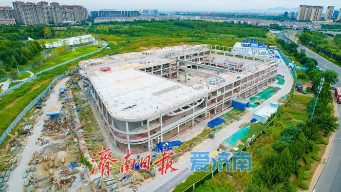 项目强省会丨济南高新东区全民健身中心项目加速建设