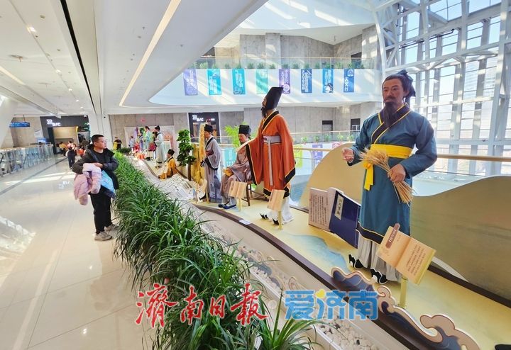 山东省科技馆 蜡像展示千年科技史