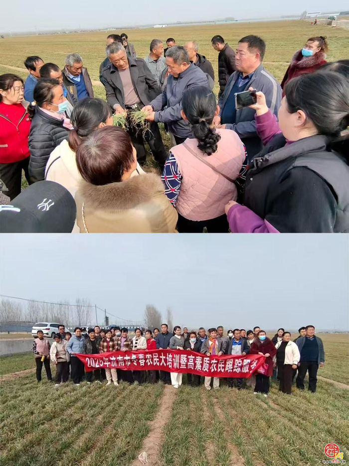 济南市2025年冬春农民大培训“耕读课堂”暨高素质农民跟踪服务第三期学习班 （平阴县）圆满结束