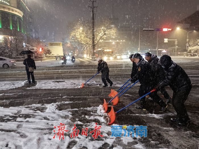 “雪”战到底！市中热血军团以雪为令，用同心暖意消融寒冬冰雪