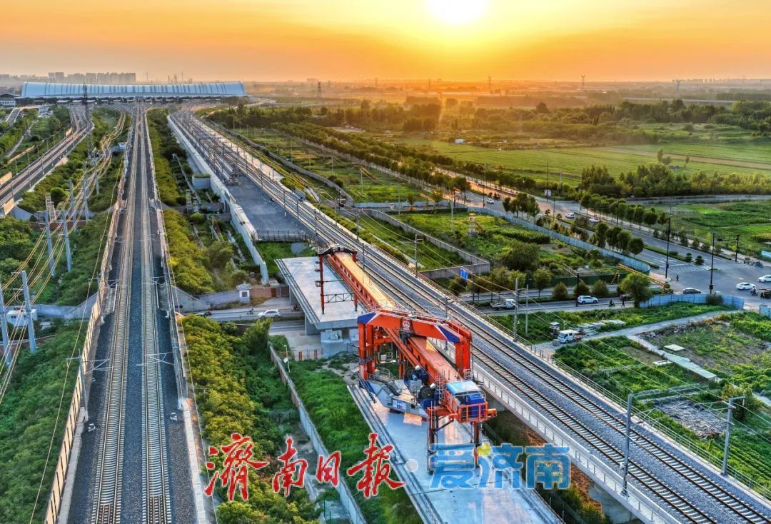 项目强省会｜济滨高铁完成全线所有箱梁架设
