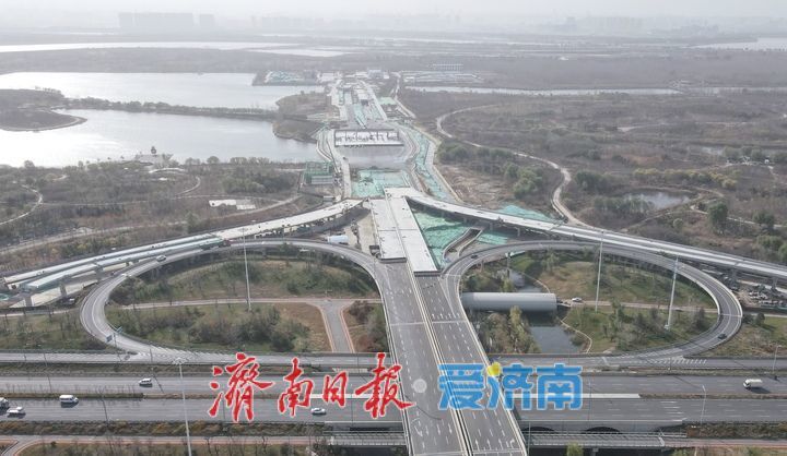 项目强省会｜济南黄岗路黄河隧道北岸明挖段顺利封顶，主体结构全部完工