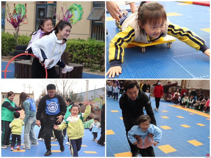 “为热爱 为运动” 济南市天桥区尚品清河幼儿园举办亲子运动会活动