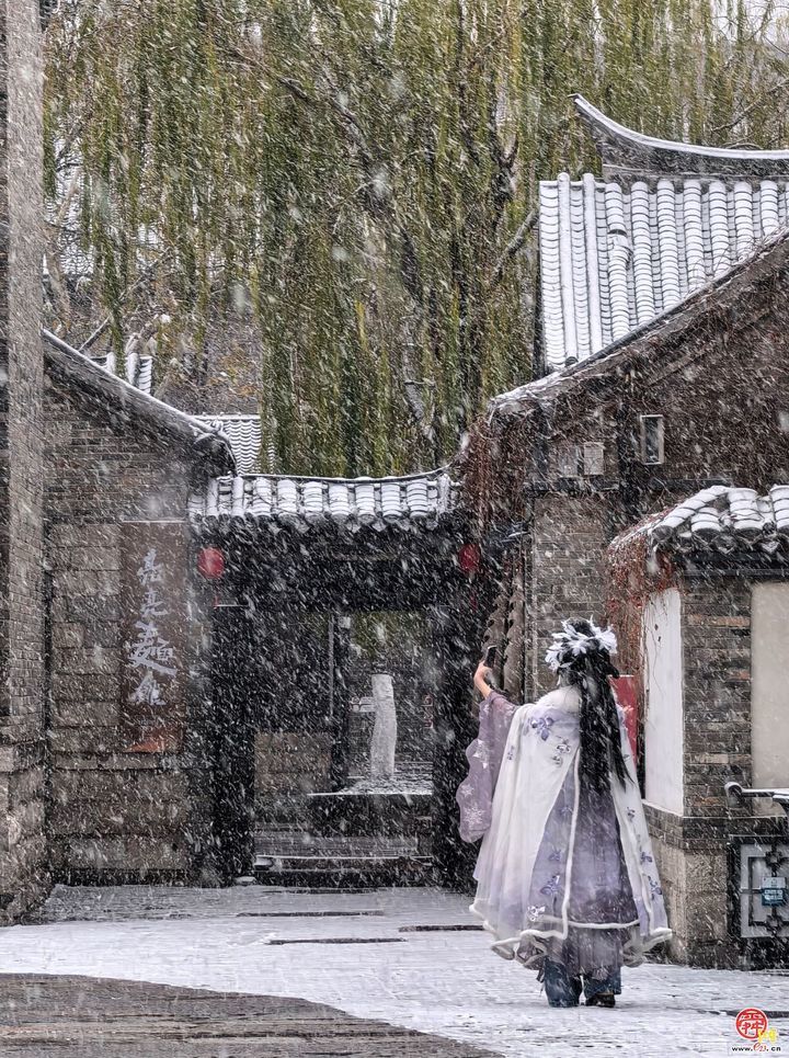雪后济南，风景美如画