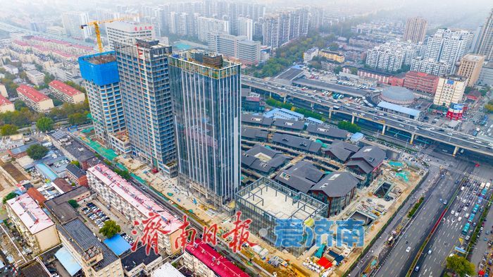 距大明湖仅3公里！济南万虹中心崛起，再造旅游消费新引擎