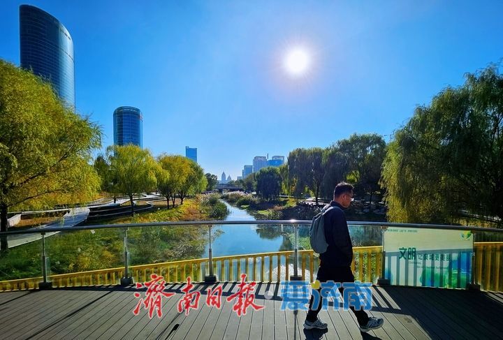 一年四季 泉在济南｜腊山河公园初冬美景惹人醉