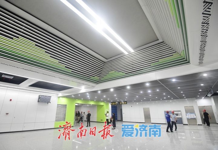 空载试运行启动，一线探访济南轨交4号线在建车站及列车真容