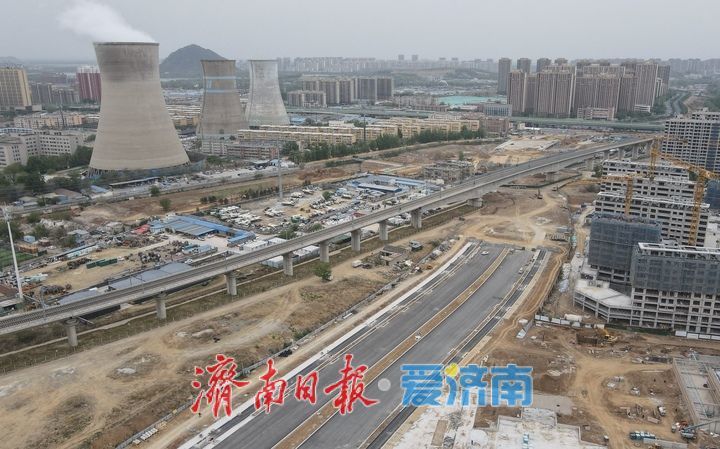 奥体西路北延工程刷新进度