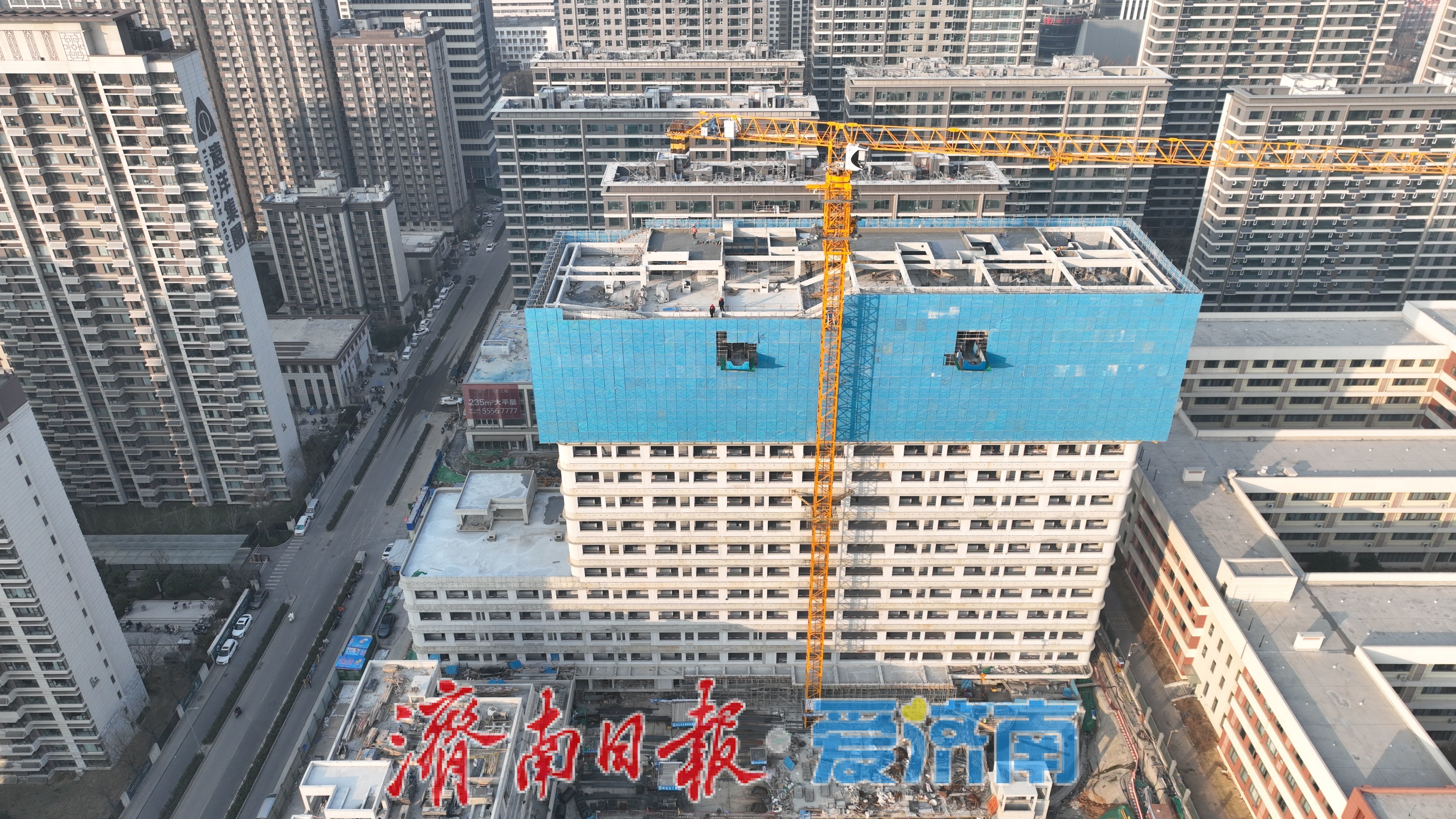 筑就“幸福家园”：济南市社会福利院新院区建设进度条再刷新