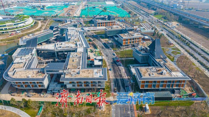 鲁韵坊项目进入收尾阶段，打造现代版“鹊华秋色”画卷