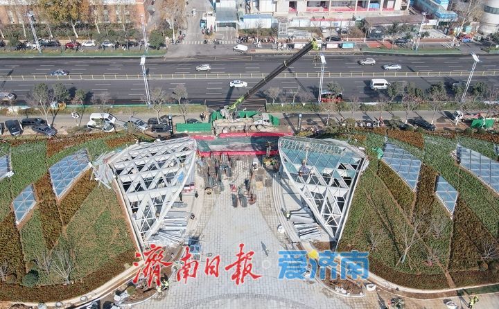 “生态融于途 泉城新景现”，济南轨交4号线冲刺开通运营