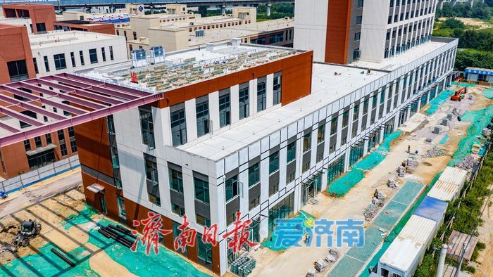济南东部生命健康产业平台加速成型 国健生命健康产业园二期进入收尾阶段