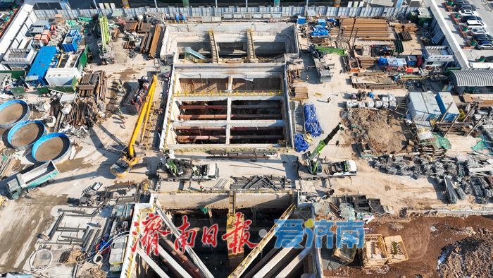 项目强省会｜城市“交通脊梁”渐成型 济南轨道交通6号线西段建设全力推进