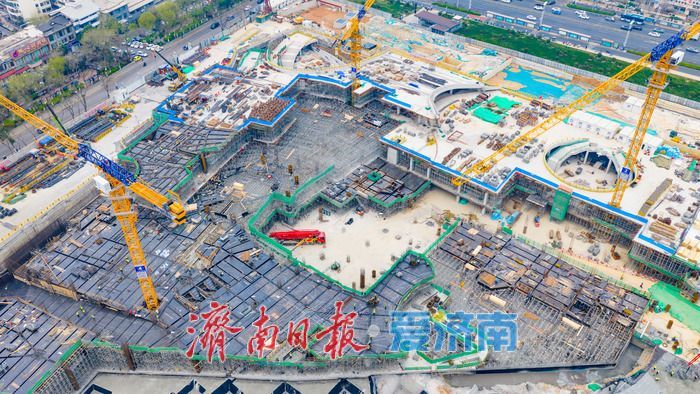 项目强省会｜保泉筑城 立体焕新！济南首个地下 TOD 综合体全速推进