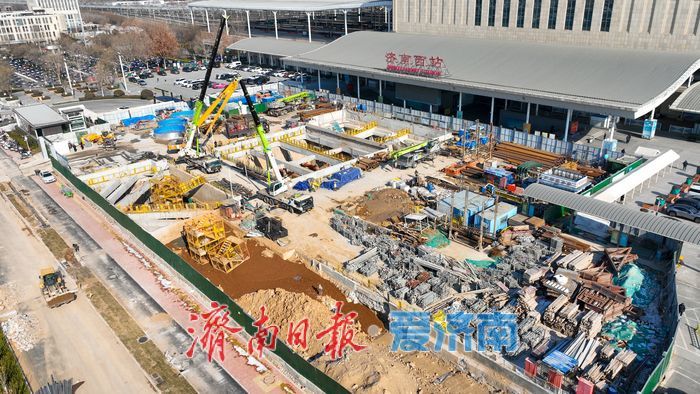 项目强省会｜城市“交通脊梁”渐成型 济南轨道交通6号线西段建设全力推进