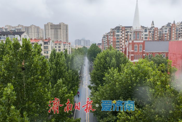 伏天细雨送清凉
