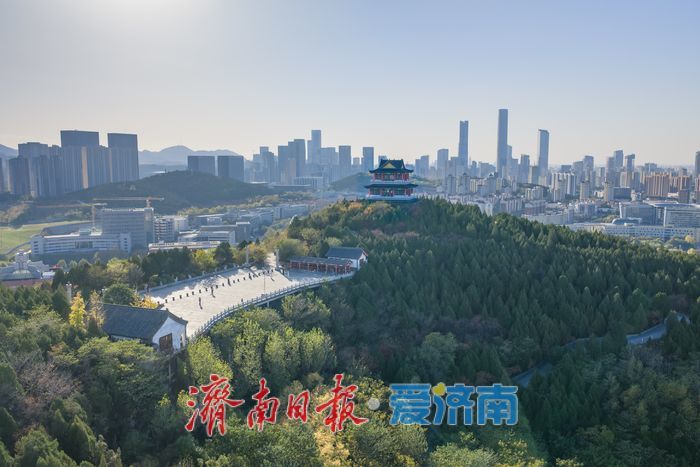 古建框住CBD！大山坡公园“同框机位”登顶路线来了
