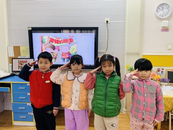 槐荫区礼乐佳苑幼儿园：寻找身边的“雷锋”