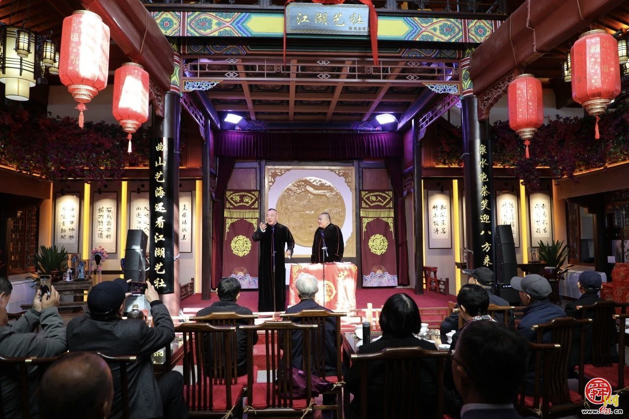 四戏闹新春 泉城年味浓 四方景致交织泉城最浓新春图景