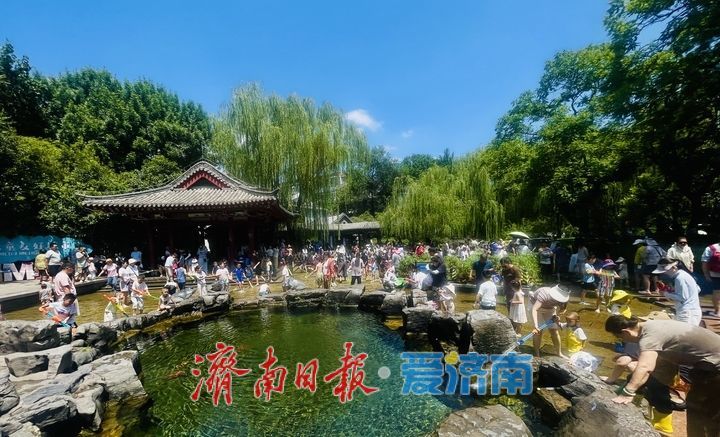 一年四季 泉在济南丨清泉石上流，戏水消夏暑