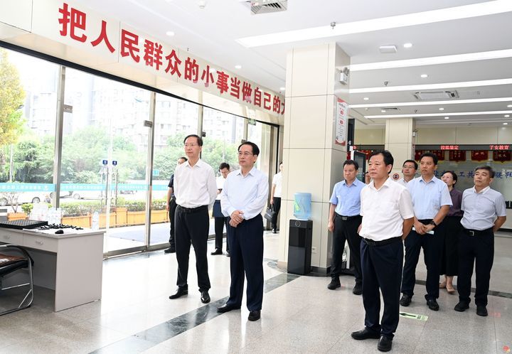 全国人大社会委调研组来济调研 谭天星率队 韩金峰参加