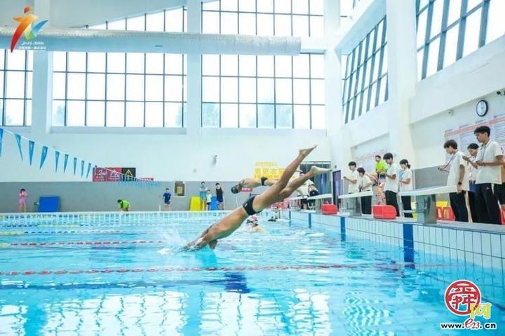 济南市首届市运会青少年现代五项比赛热血开赛