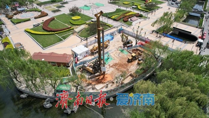 项目强省会｜“地下通道”施工忙，建成后可从泉城广场地下直通趵突泉