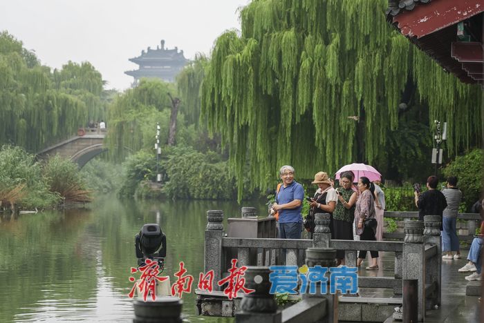 烟雨济南，胜似江南