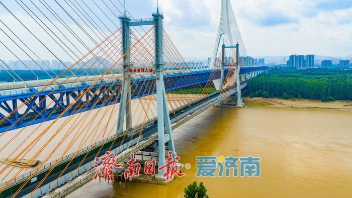 跨黄地标蝶变！济南黄河大桥大修有序推进 增设专用非机动车道
