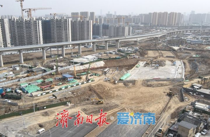 济南奥体西路北延工程即将下穿黄东联络线