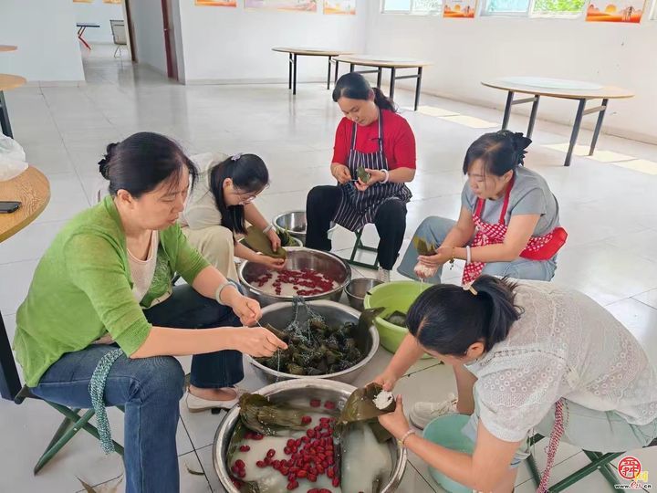 许河党建工作区开展“粽香寄情·同心聚力”活动