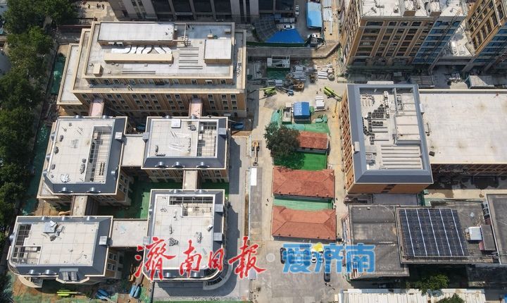 百年商埠区改造更新，老济南宾馆旧址迎新貌