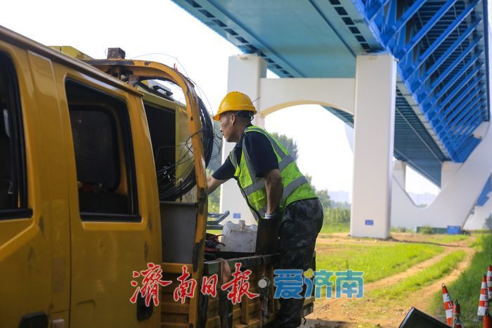 济南黄河大桥（老桥）大修稳步推进，将变身慢行景观桥梁