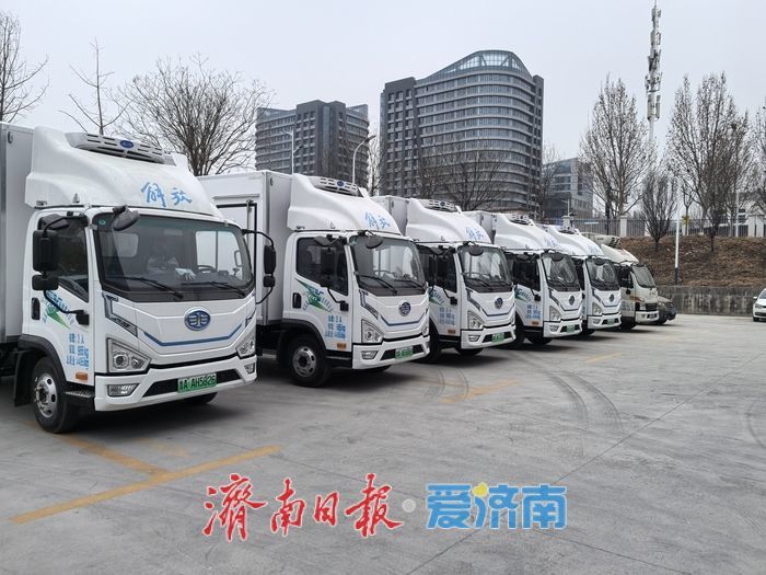 面包配送不用油，济南绿色物流这样“电”亮全城