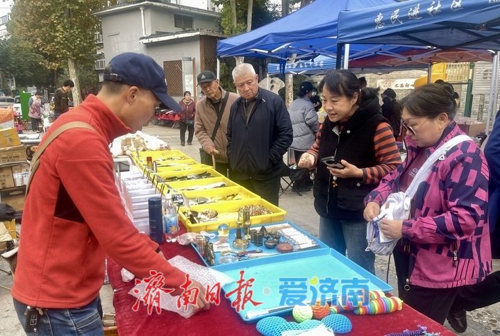 一年四季 泉在济南丨“黄河大集”热闹开集