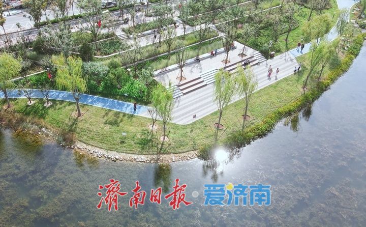 国庆假期打卡滨河活力湾，济南北湖片区再添滨水休闲空间