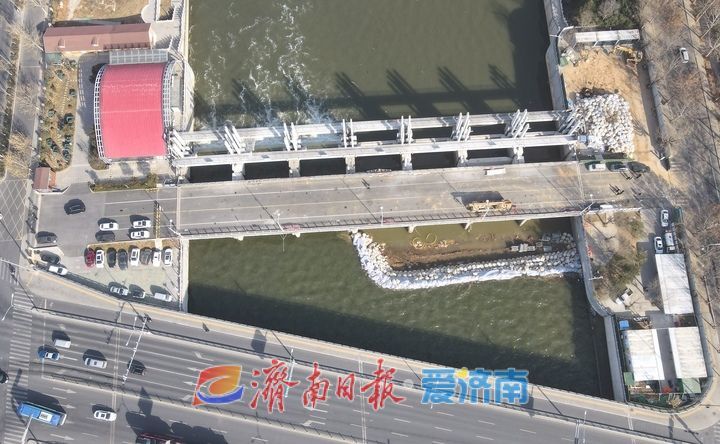 济南小清河洪园节制闸将启动修缮
