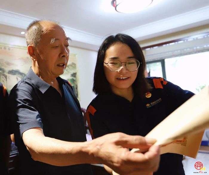 红色记忆 温暖传递 济南能源热力青年开展走访抗美援朝老兵活动