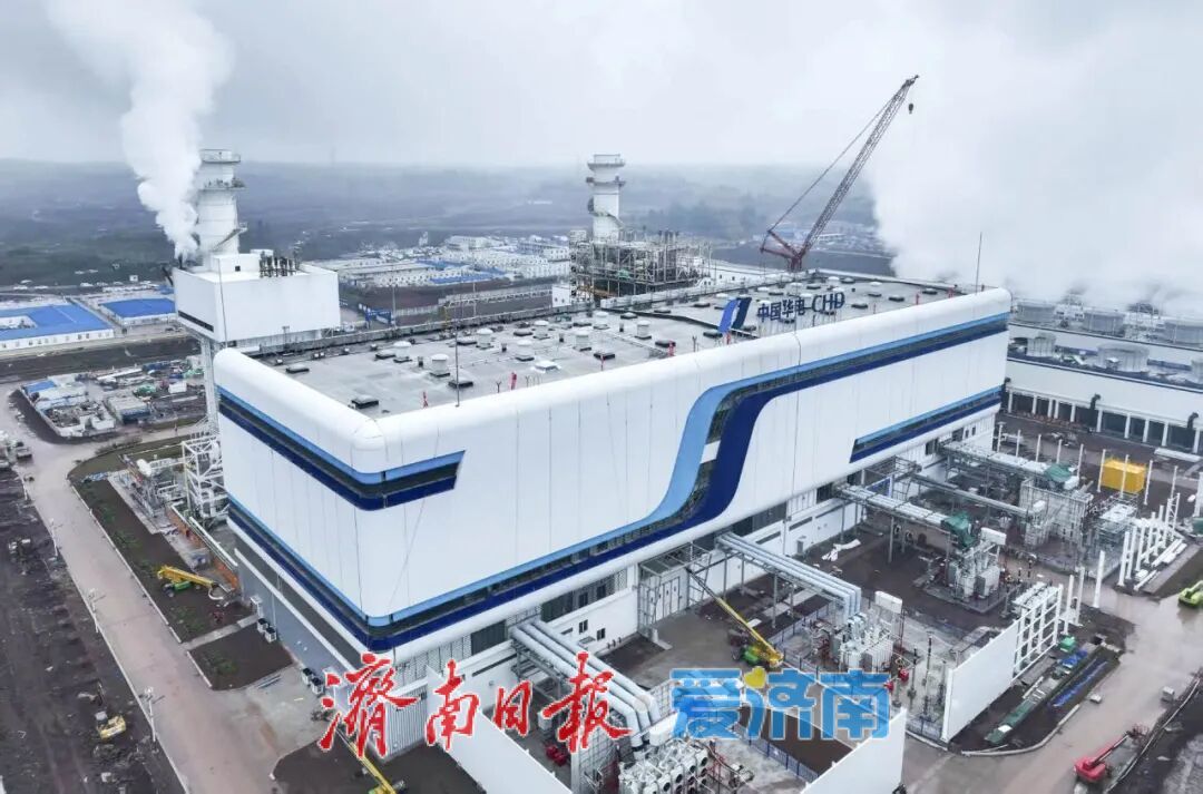 全国首台550兆瓦F级燃气机组，山东企业承建！