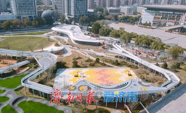 项目强省会｜打造“城市活力客厅”，济南国际会展中心前广场华丽转身