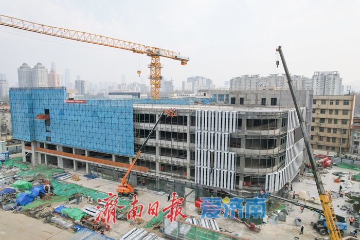 项目强省会｜洪楼片区城市智慧停车场项目建设迈入新节点