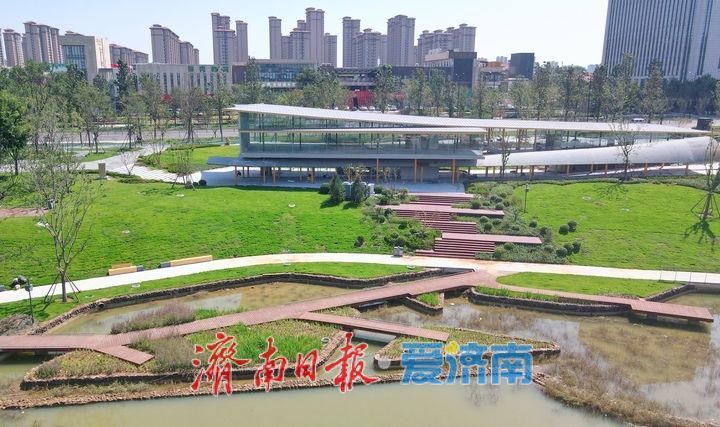 济南东部城区再添生态画卷，“杨家河公园”正式对外开放