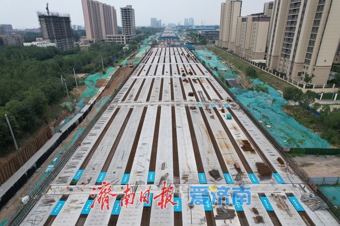 项目强省会｜工业北路快速路东延工程进展显著，部分路段雏形已现
