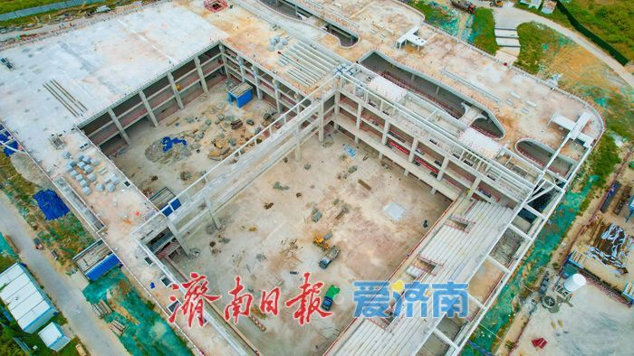 项目强省会丨济南高新东区全民健身中心项目加速建设