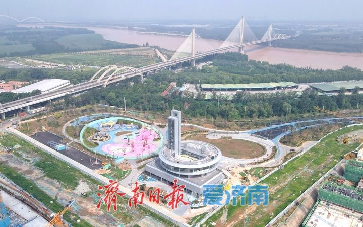 彩色步道串联活力与自然，济南丁太鲁绿带公园一期建设亮点纷呈