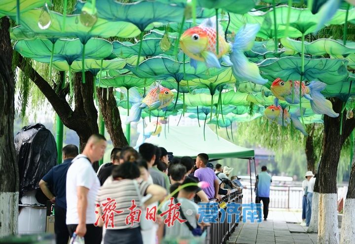 焕然一新，大明湖南门游船码头升级亮相