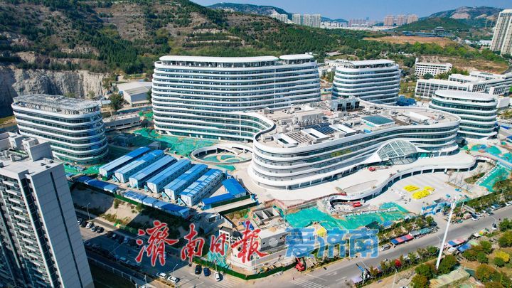 主体完工 济南市第一人民医院新院区装饰安装工程有序推进
