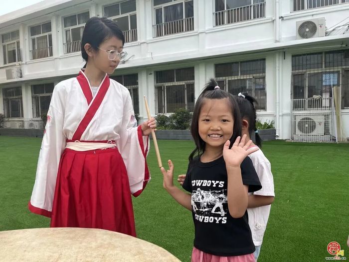 开笔启智 礼润童心——济南市北苑小学迎新活动