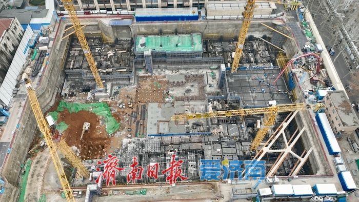 项目强省会｜山东省立医院病房综合楼二期项目加速建设 齐鲁医疗服务再添新翼