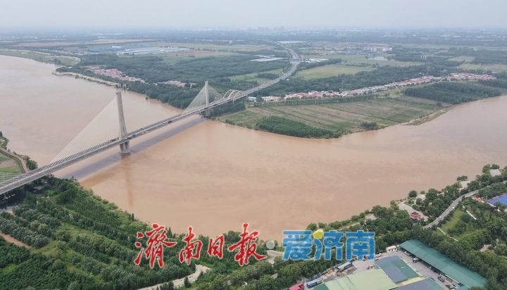 大河奔流！黄河济南段流量突破4000立方米每秒